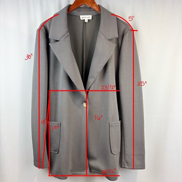 White Room + Cactus Gray Blazer - Picture 7 of 7